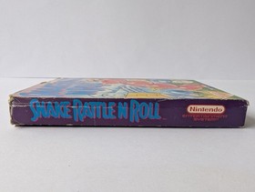 Snake Rattle N Roll NES Complete Good Con