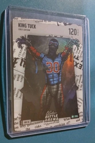 Kyle Tucker `KING TUCK` 2026 Bo Jackson Battle Arena Headlines Steel Battlefoil