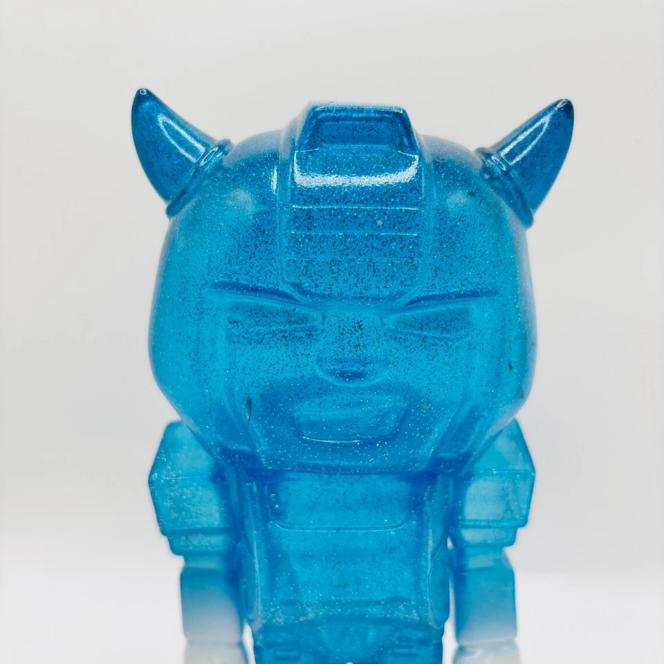 Funko Hikari Sofubi Transformers Optimus Prime Blue Glitter Vinyl Figure 2014 - Image 2 of 4