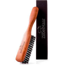 Beard Brush by - Stiff Boar Bristles for Men'S Grooming - Straightens and Promo