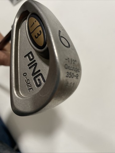 Ping i3 O-Size Orange Dot Single 6 Iron Aldila Regular Flex Left Handed 38” - Picture 8 of 11