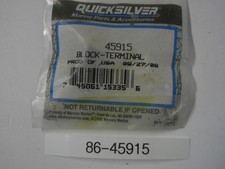 Mercury Marine Quicksilver MerCruiser 86-45915 Terminal Block OEM
