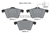 Textar BremsbeläGe Bremsbelagsatz BremsklöTze Q+ Vorne 2341801
