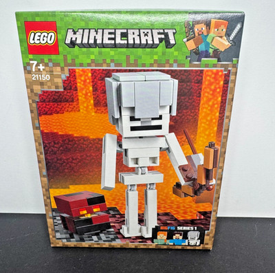 LEGO Minecraft Set 21150 NEU & OVP!   Bigfig Skelett mit Magmawürfel  