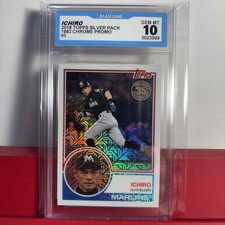 2018 Topps Silver 1983 Chrome Promo #3 Ichiro Suzuki 35th Anniversary Mariners