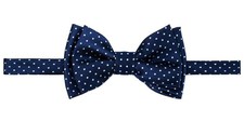 Retreez Modern Mini Polka Dots Woven Microfiber Pre-tied Boy's Bow Tie