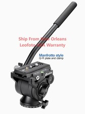 Leofoto BV-10M Fluid Video Head - Manfrotto Standard