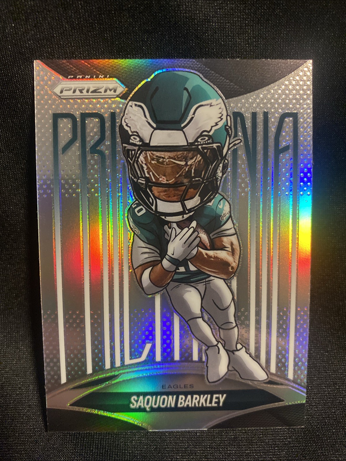 2025 Panini Prizm Prizmania Saquon Barkley - SSP - Case Hit Eagles