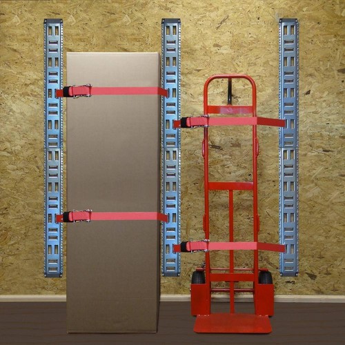 16 in. Fast-Track E-Track USA Galvanized Steel Horizontal Vertical, Logistic - Picture 8 of 9
