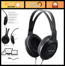 Lightweight Over-Ear Wired Headphones, Clear Sound  Extra Bass, Long Cord, 3.5m