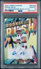 Drake Maye 2024 Topps Chrome All-Etch Rookie Rush RC REFRACTOR Auto PSA 10