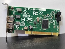 Dell H924H Dual Port IEEE-1394 PCI FireWire Controller Card 0H924H Works