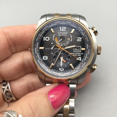 Citizen Eco-Drive Watch Mens 42mm H820-S0872 Radio Controlled