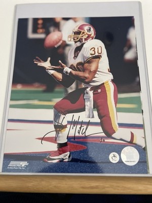 Brian Mitchell Autographed Washington Redskins Photo 8x10 authenticated 