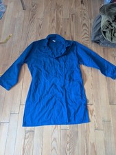 ancienne blouse, bleu de