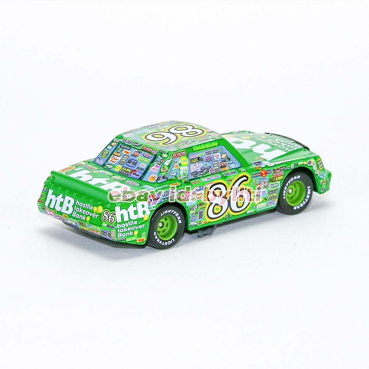 Mattel Disney Pixar Cars Chick Hicks 1:55 Diecast Car Toy Gift