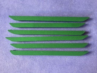 Hazelgrove pool table set of six recovered 6x3 cushions screw on