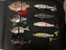 Big Bait Lure Set for Bass Fishing, Includes Jerkbaits & Swimbaits, Used