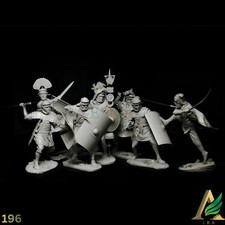 1/24 Roman Legionary Soldiers Resin Figures Set Unpainted Model Kit War Diorama