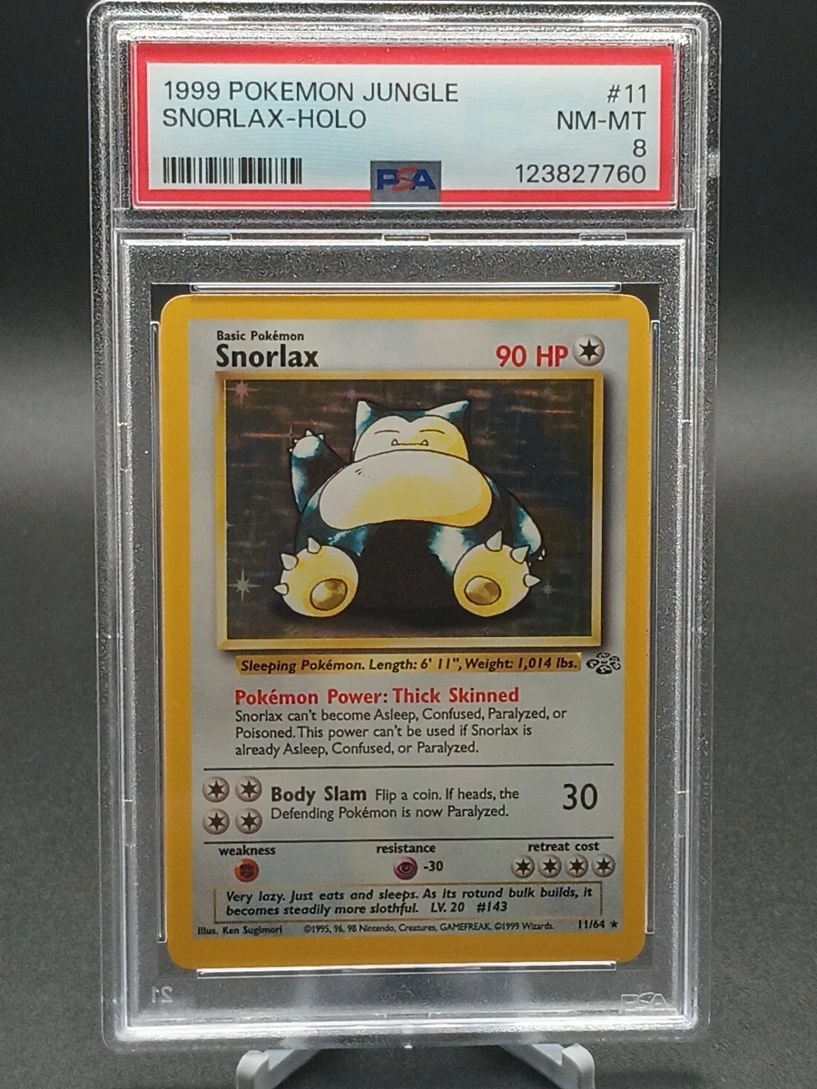Las mejores ofertas en Snorlax 11/64 Jungle | eBay