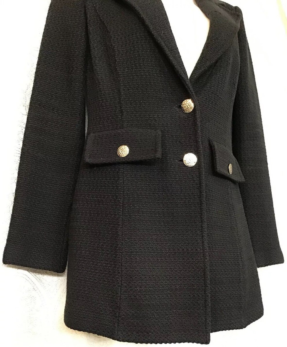 ST. JOHN 花模様ニットケープコート サイズ2 ST. JOHN 花模様ニットケープコート サイズ2 ST. JOHN 花模様