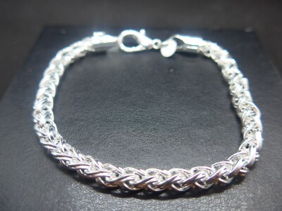 Silver Twist Bracelet 8