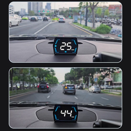 Universal Car Digital Speedometer GPS HUD Head Up Display MPH Overspeed Alarm - Bild 10 von 14