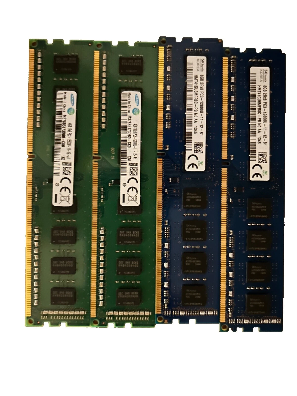 DIMM Computer Memory (RAM 4 GB Capacity per Module) 6 Modules