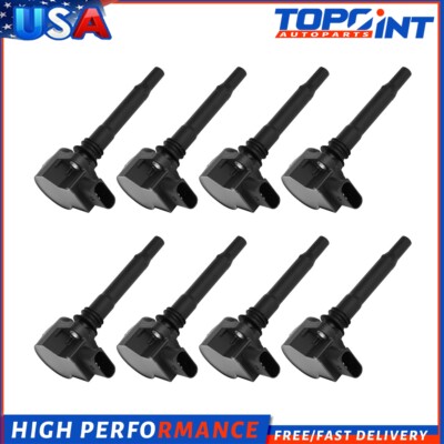 8 For 2009-2012 Mercedes-Benz C63/SL63 AMG 6.3L V8 UF609 Ignition Coil