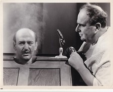 Original Press Photo Film The Alphabet Murders Tony Randall & Robert Morley 1965