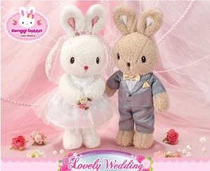 bride and groom stuffed animals