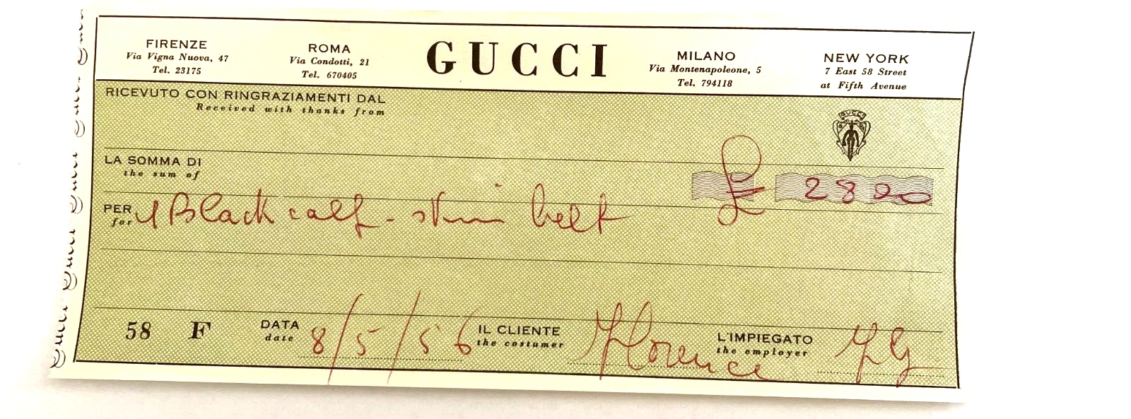 8 mai 1956 chèque 