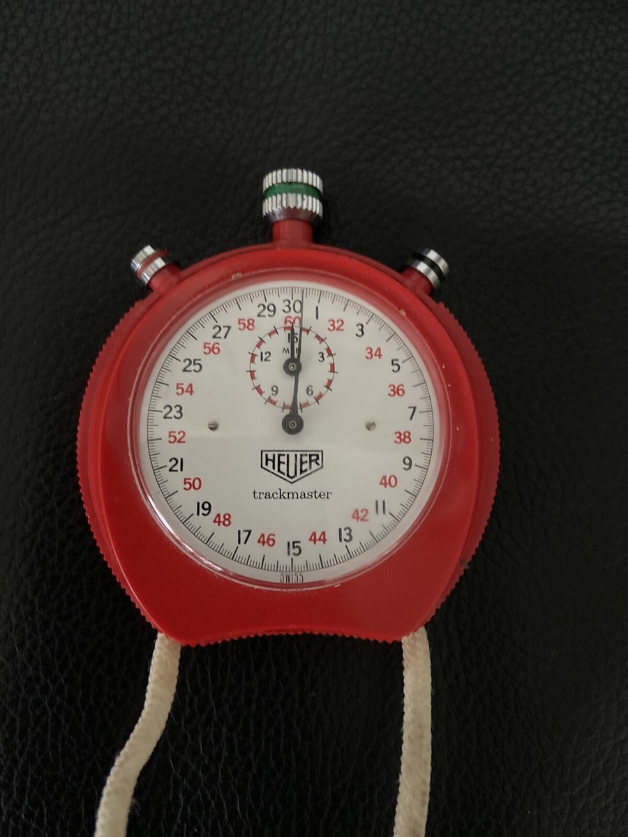 【動作品】デッドストック HEUER trackmaster トラックマスター 動作品】デッドストック HEUER trackmaster トラックマスター