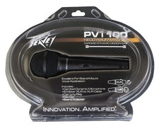 Peavey Pvi100 Microphone With Bag, Clip & Xlr - Xlr Cable