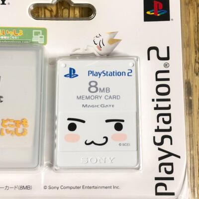 SONY Doko demo Issyo PlayStation 2 dedicated memory card 8MB Japan