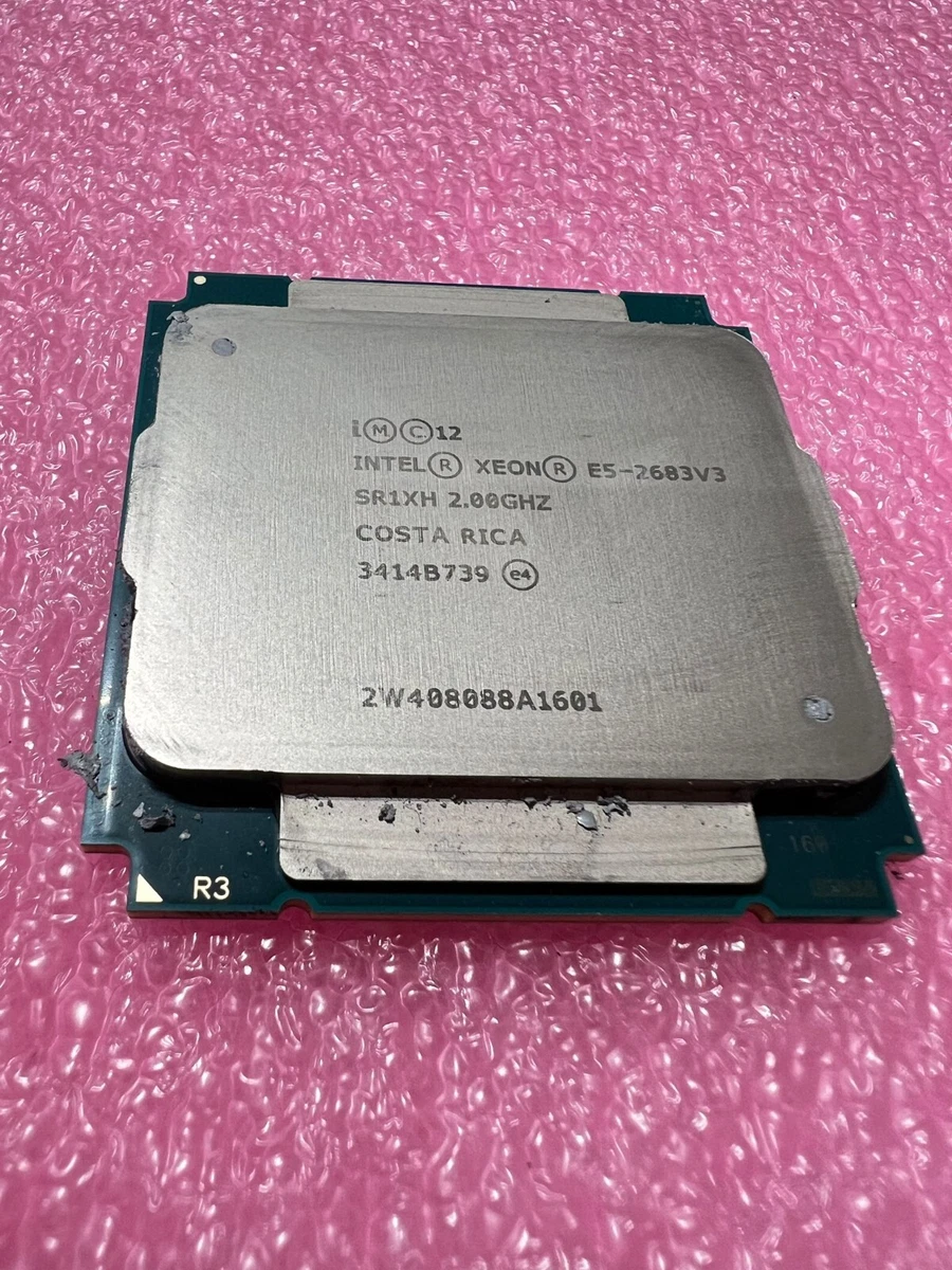 Xeon E5 2683V3 14コア28スレッド　中古動作品 Intel Computer Intel Xeon E5-2683 V3 Processor Model 14 Single