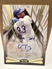 2022 Topps Tier One Break Out Autographs #BOACT Curtis Terry RC #190/299