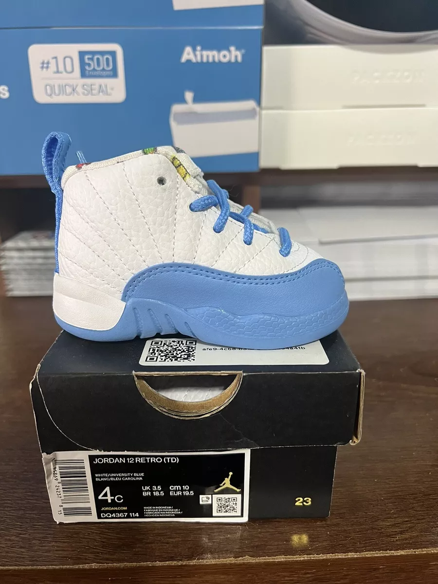 Jordan 12 bleu sale