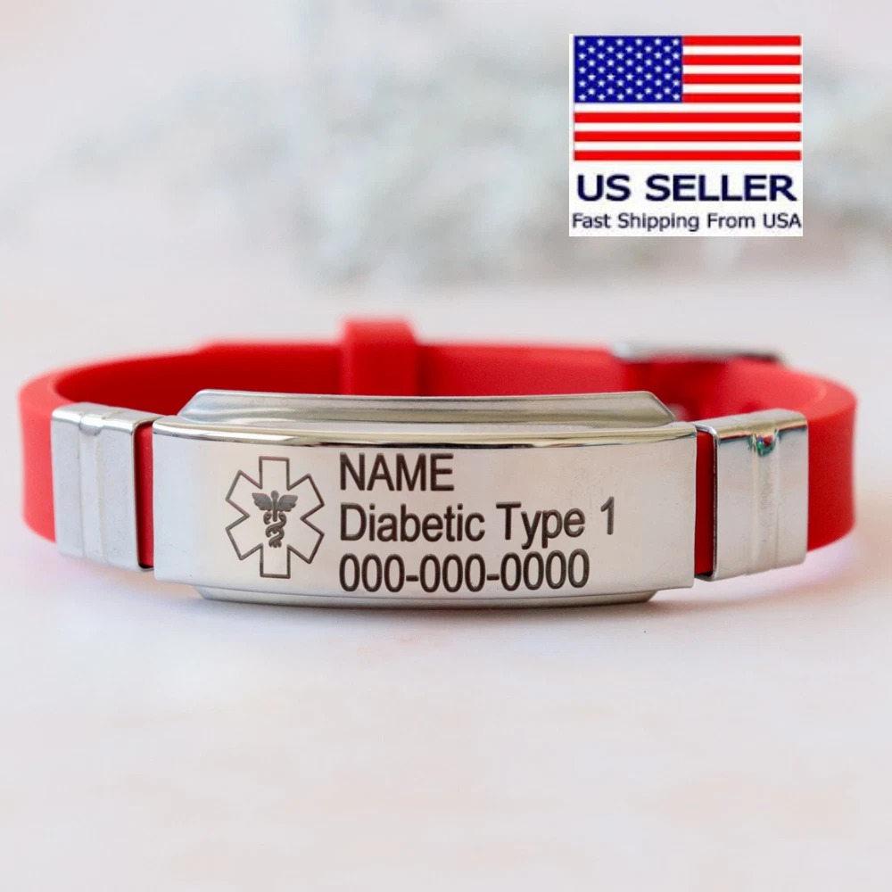 Kids Penicillin Allergy Medical Bracelet | Universal Medical ID