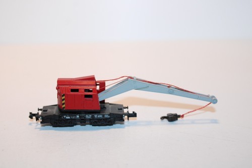 Trix N Güterwagen 51 3590 00 Kranwagen mit Schutzwagen 3 ohne OVP TG4 | Zustand: Gebraucht