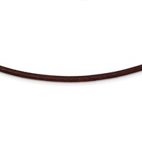 Sterling Silver 16inch Burgundy Leather Necklace on sale Sterling Silver 16inch Burgundy Leather Necklace on sale