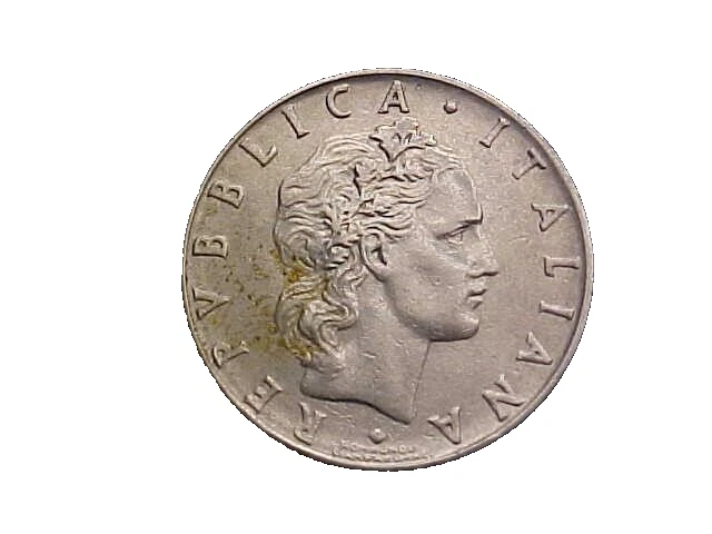 1962 R Italy 50 Lire KM# 95.1 - Very Nice Circ Collector Coin! -c4997xux - Image 2 of 2