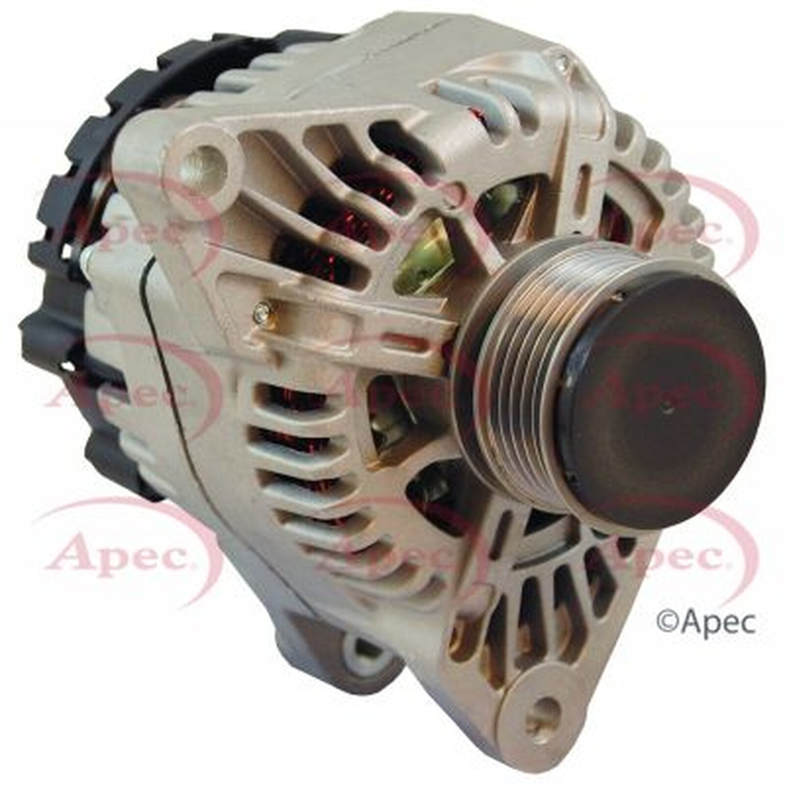 Apec Alternator With Freewheel Belt Pulley AAL1563 - OE Specification & Quality