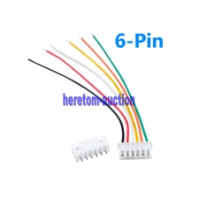 Lot JST-XH2.54mm Wire Cable Connector 6 Pin Male Female Plug Socket 10/20/30cm