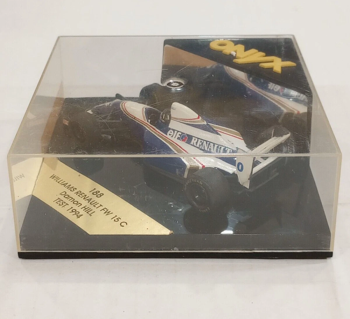 V618 ONYX 1/43 1:43 RENAULT WILLIAMS FW 15C DAMON HILL TEST