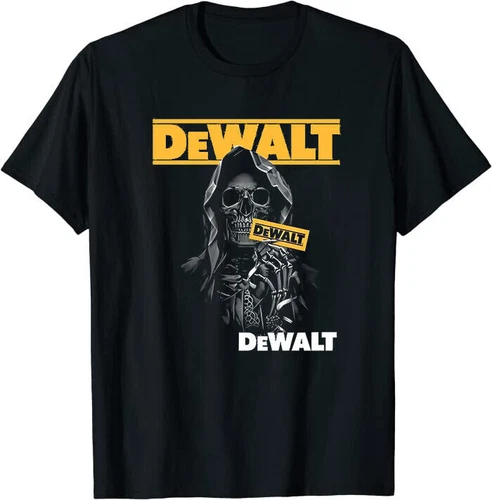 T-shirt classica Dewalt Skull nuova taglia S-5XL - Foto 1 di 3