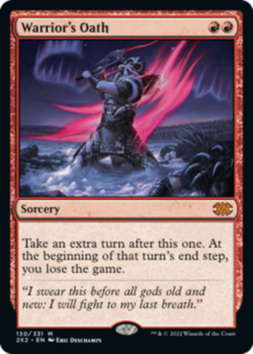 [1x] Warrior's Oath Near Mint, English Double Masters 2022 MTG Magic