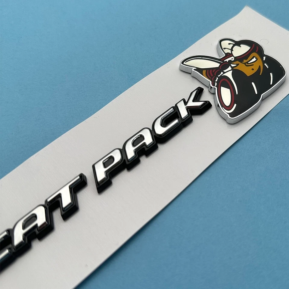 FOR ALL CHARGER /CHALLENGER SCAT PACK ANGRY BEE REAR TAILGATE EMBLEM - Image 2 of 4