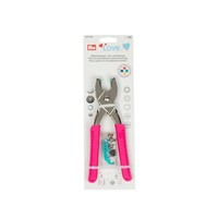 Vario - Zange Love Pink Prym 390902 Inkl Werkzeug Color Snaps 673115 Loch Zange