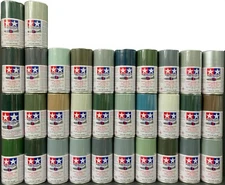 Tamiya AS-1 - AS-31 Spray Paint Can 3.35 oz. (100ml) WWII to Modern Aircraft